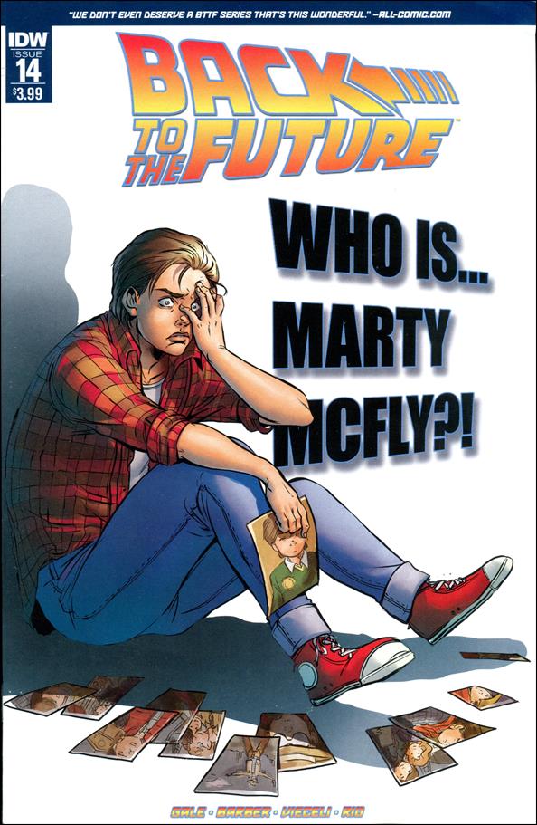 Back to the Future (2015) issue 14 Emma Vieceli Cover