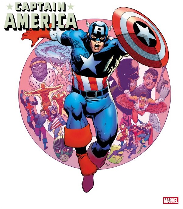 Captain America (2025) issue 2-G Kevin Maguire 1:50 Hidden Gem Cover