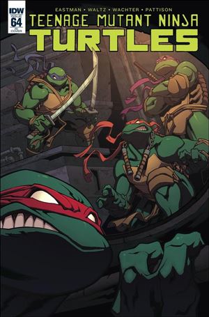 Teenage Mutant Ninja Turtles (2011) issue 64-C Edwin Huang 1:10 Cover