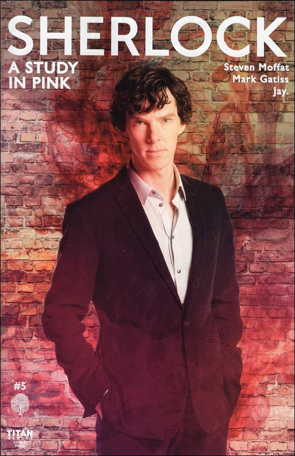 Sherlock: A Study in Pink issue 5-B Photo Cover