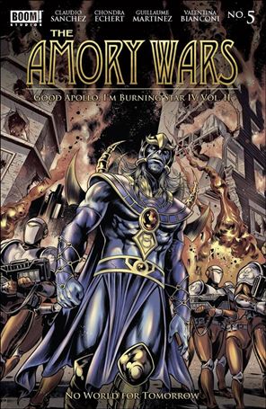 Amory Wars: Good Apollo, I'm Burning Star IV Volume II - No World For Tomorrow issue 5 Gianluca Gugliotta Cover