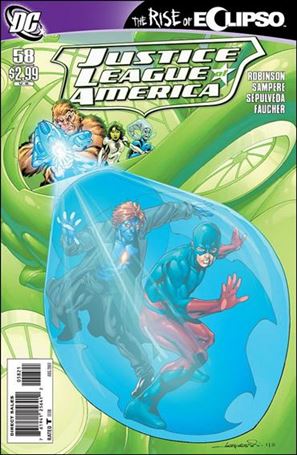 Justice League of America (2006) issue 58-B Aaron Lopresti 1:10 Cover