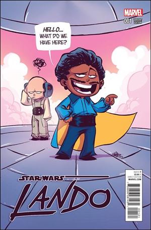 Lando issue 1-H Skottie Young Baby Cover
