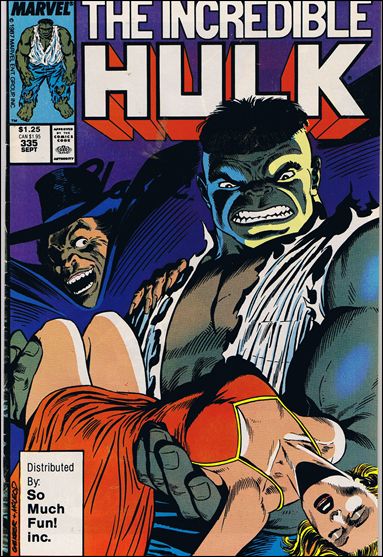 Incredible Hulk (1968) issue 335-B So Much Fun! Cover 1/5000