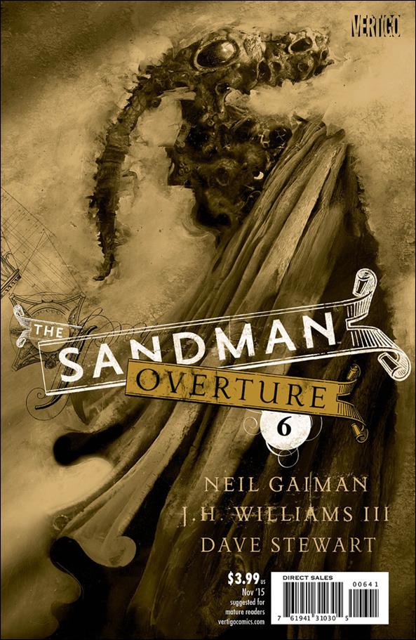 Sandman: Overture issue 6-D Special Ink 1:200 Variant Edition by Dave McKean 