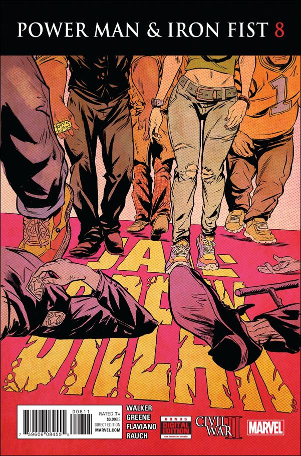 Power Man and Iron Fist (2016)  issue 8 Sanford Greene Cover
