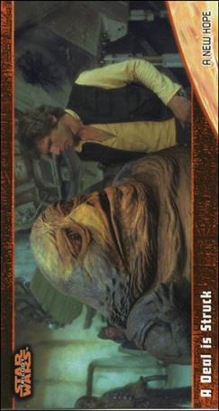 Star Wars Trilogy Widevision (Base Set) card 12 A Deal is Struck