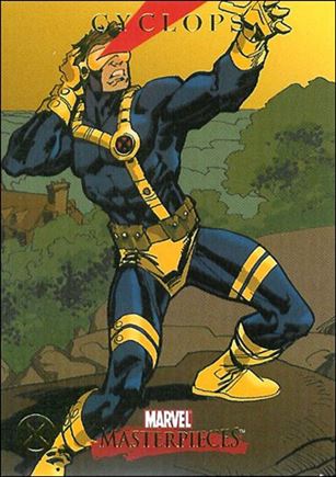 2007 Marvel Masterpieces (X-Men Subset) card X4 Cyclops