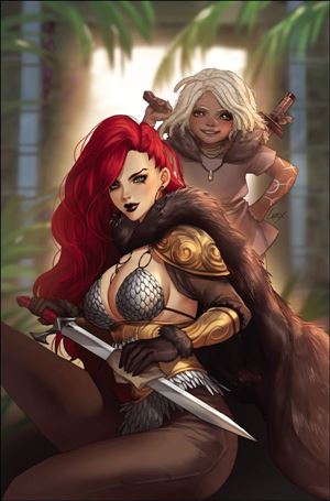Red Sonja (2021) issue 9-P Leirix Li Virgin Cover