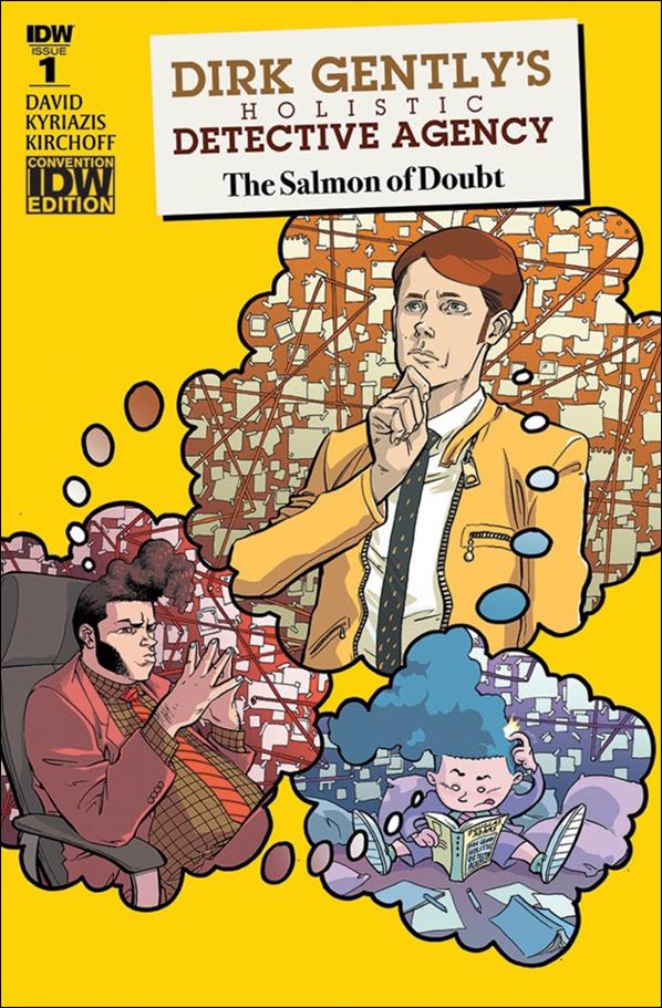 Dirk Gently's Holistic Detective Agency: The Salmon of Doubt issue 1-D Ilias Kyriazis NYCC Metallic Ink Cover 1/300