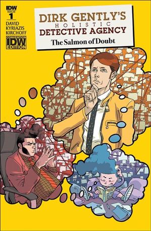 Dirk Gently's Holistic Detective Agency: The Salmon of Doubt issue 1-D Ilias Kyriazis NYCC Metallic Ink Cover 1/300