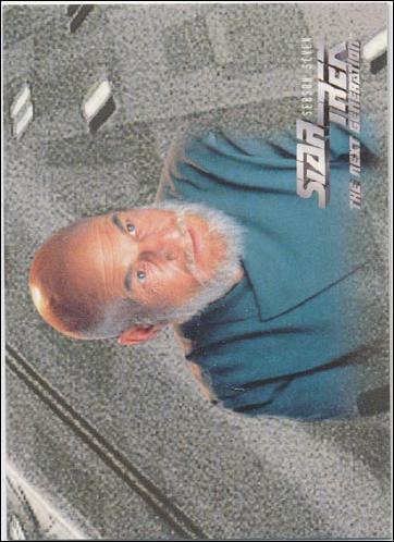 Star Trek: The Next Generation - The Episode Collection Season Seven (Base Set) card 645 Mission Chronology