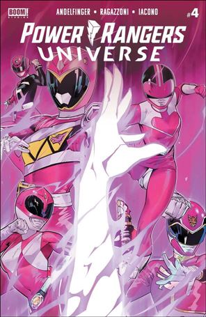 Power Rangers Universe issue 4 Dan Mora Cover