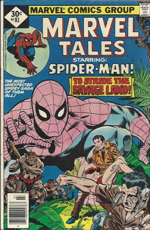Marvel Tales (1966) issue 81-C Whitman Cover