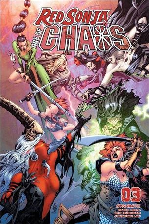 Red Sonja: Age of Chaos issue 3-G Jonathan Lau Cover