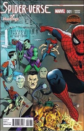 Spider-Verse (2015/07)  issue 1-E Mike Mayhew Hastings Connecting Cover