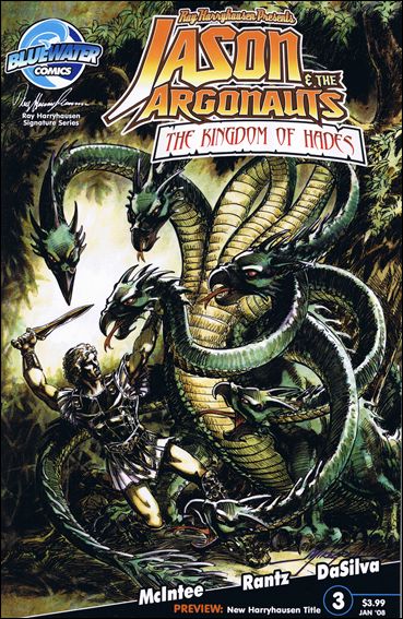 Jason and the Argonauts: The Kingdom of Hades issue 3-B Mike Grell Cover