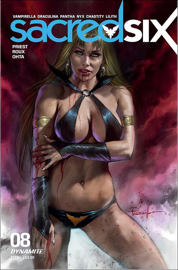 Sacred Six issue 8 Lucio Parrillo Cover