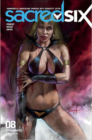 Sacred Six issue 8 Lucio Parrillo Cover