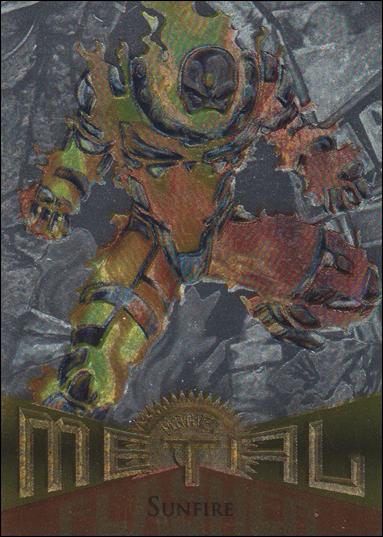 Marvel Metal (Parallel Flasher Set) card 8 Sunfire