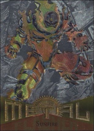 Marvel Metal (Parallel Flasher Set) card 8 Sunfire