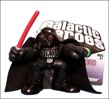 Star Wars: Galactic Heroes Backpack Heroes figure 3 Darth Vader