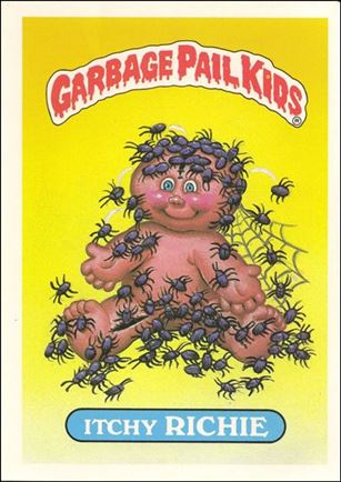 Garbage Pail Kids 1st Series Kids Giant Stickers (Base Set) card 11 Itchy Richie