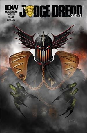 Judge Dredd Classics: The Dark Judges issue 2-B Sam Shearon Subscription Cover
