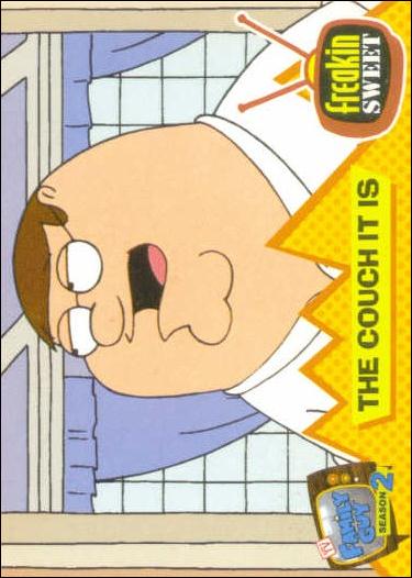 Family Guy Season Two (Base Set) card 6 The Couch It Is