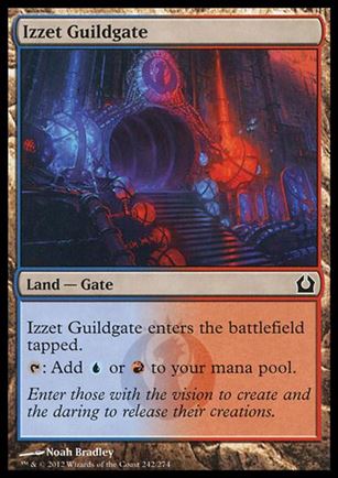 Magic the Gathering: Return to Ravnica (Base Set) card 242 Izzet Guildgate