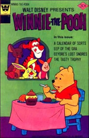 Walt Disney Winnie the Pooh issue 2-B Whitman Cover