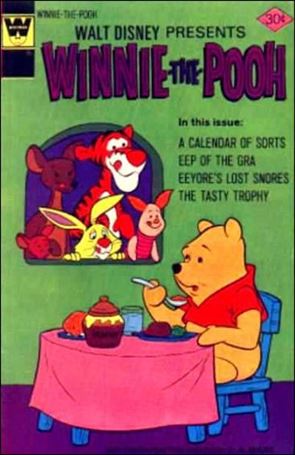 Walt Disney Winnie the Pooh issue 2-B Whitman Cover