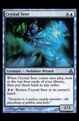 Magic the Gathering: Guildpact (Base Set) card 23 Crystal Seer