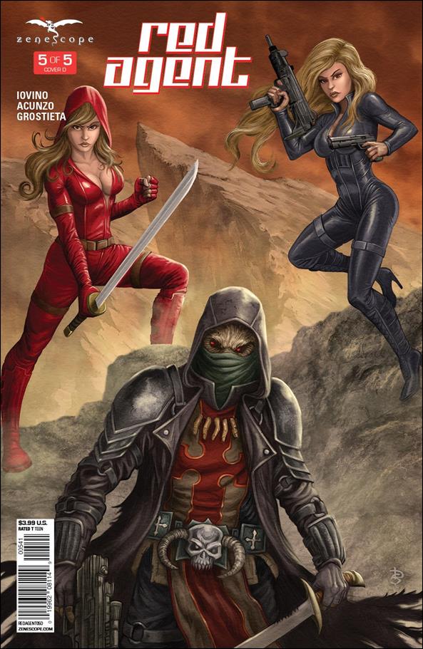 Red Agent issue 5-D Douglas Sirois Cover
