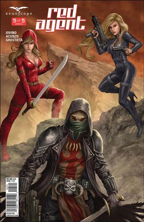 Red Agent issue 5-D Douglas Sirois Cover