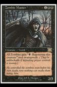 Magic the Gathering: 6th Edition (Base Set) card 162 Zombie Master