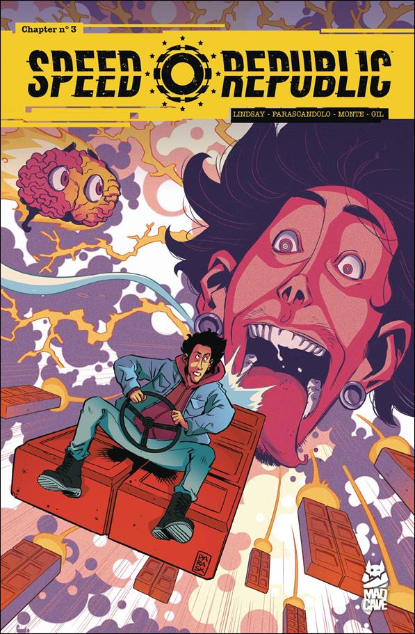 Speed Republic issue 3 Emanuele Parascandolo Cover