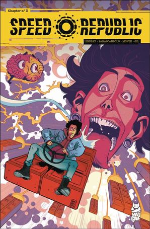 Speed Republic issue 3 Emanuele Parascandolo Cover
