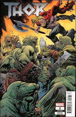 Thor (2018) issue 3-C James Harren Connecting Hammer Cover
