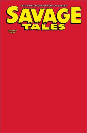 Savage Tales (2022) issue One Shot-E Red Blank Authentix Cover