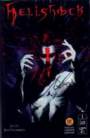 Hellshock (1997) issue 1-B Dynamic Forces Cover (Signed by Jae Lee) 1/6000