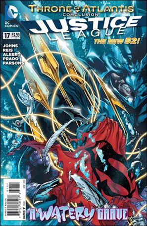 Justice League (2011) issue 17 Ivan Reis Standard Cover