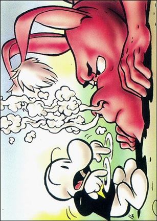 Bone: Series 1 (Base Set) card 25 I’ll Say it Again…Slower