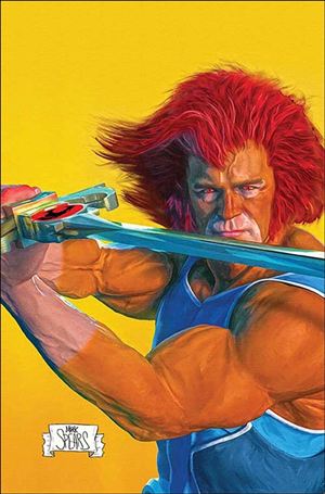 Thundercats (2024) issue 13-Y Mark Spears Foil Virgin Cardstock Cover