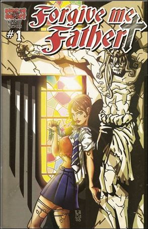 Forgive Me Father (2003) issue 1-B Leaning on Crucifix Cover