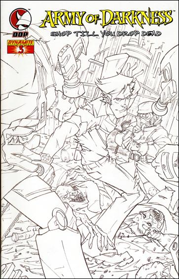 Army of Darkness: Shop Till You Drop Dead issue 3-C Sanford Greene 1:50 Sketch Cover