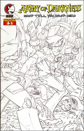 Army of Darkness: Shop Till You Drop Dead issue 3-C Sanford Greene 1:50 Sketch Cover