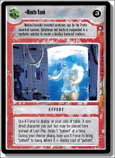 Star Wars: Hoth Limited (Base Set) card 113 Bacta Tank