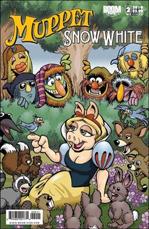 Muppet Snow White issue 2-B James Silvani Cover