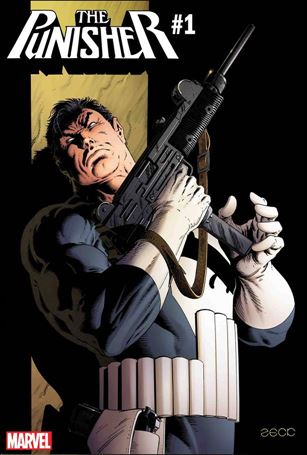 Punisher (2018) issue 1-F Mike Zeck 1:100 Hidden Gem Color Cover